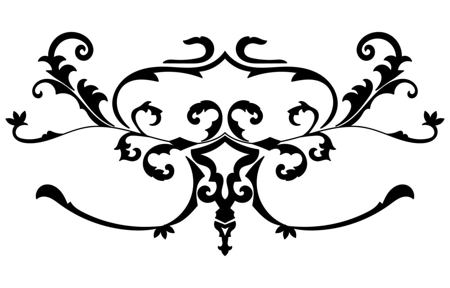 Vintage patterns for decorating pieces Graphic elements vector