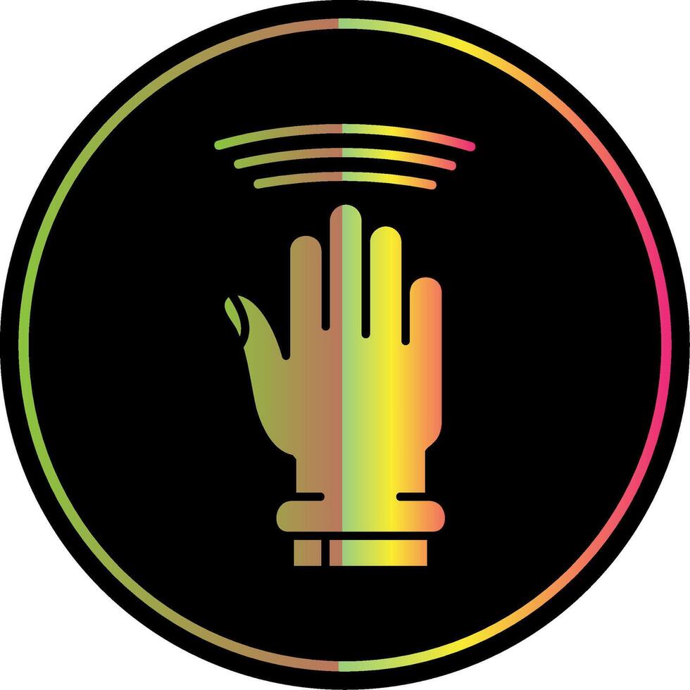 Drag Window Glyph Due Color Icon vector