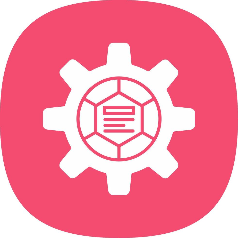 Infographic elements Glyph Curve Icon vector