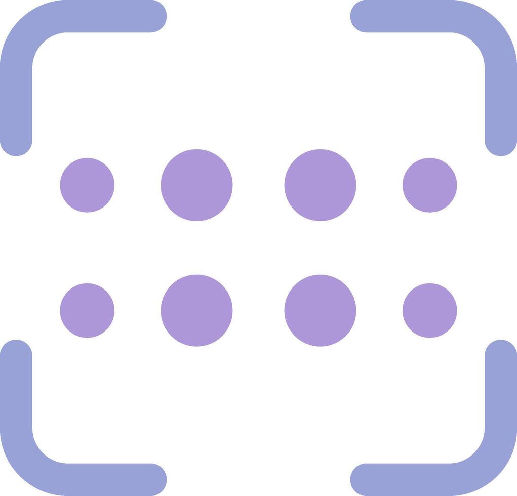 Reorder dots horizontal Flat Light Icon vector