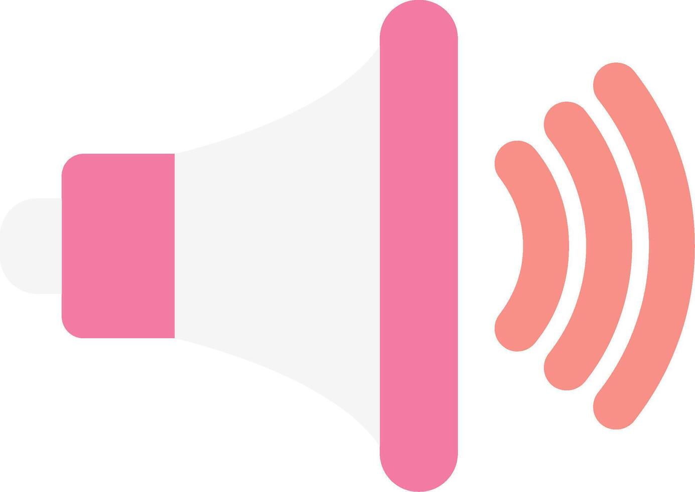 Volume up Flat Light Icon vector