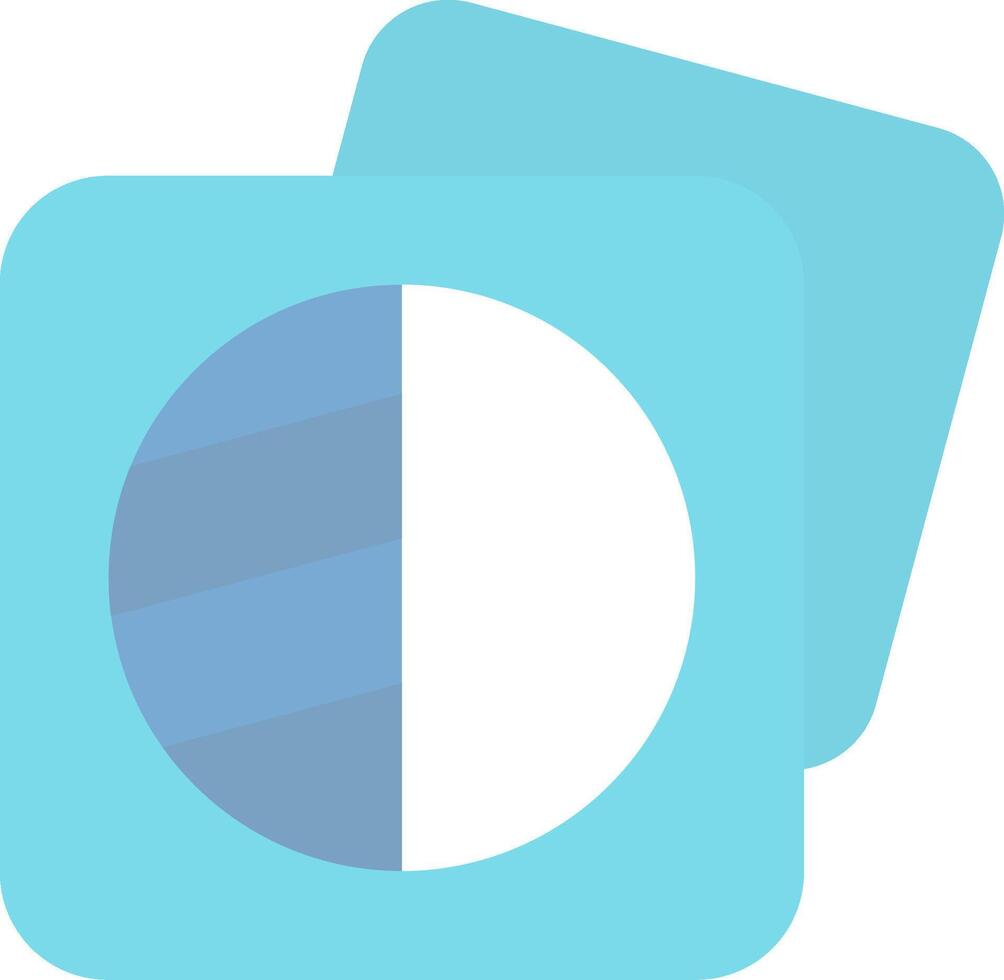 Image shadows Flat Light Icon vector
