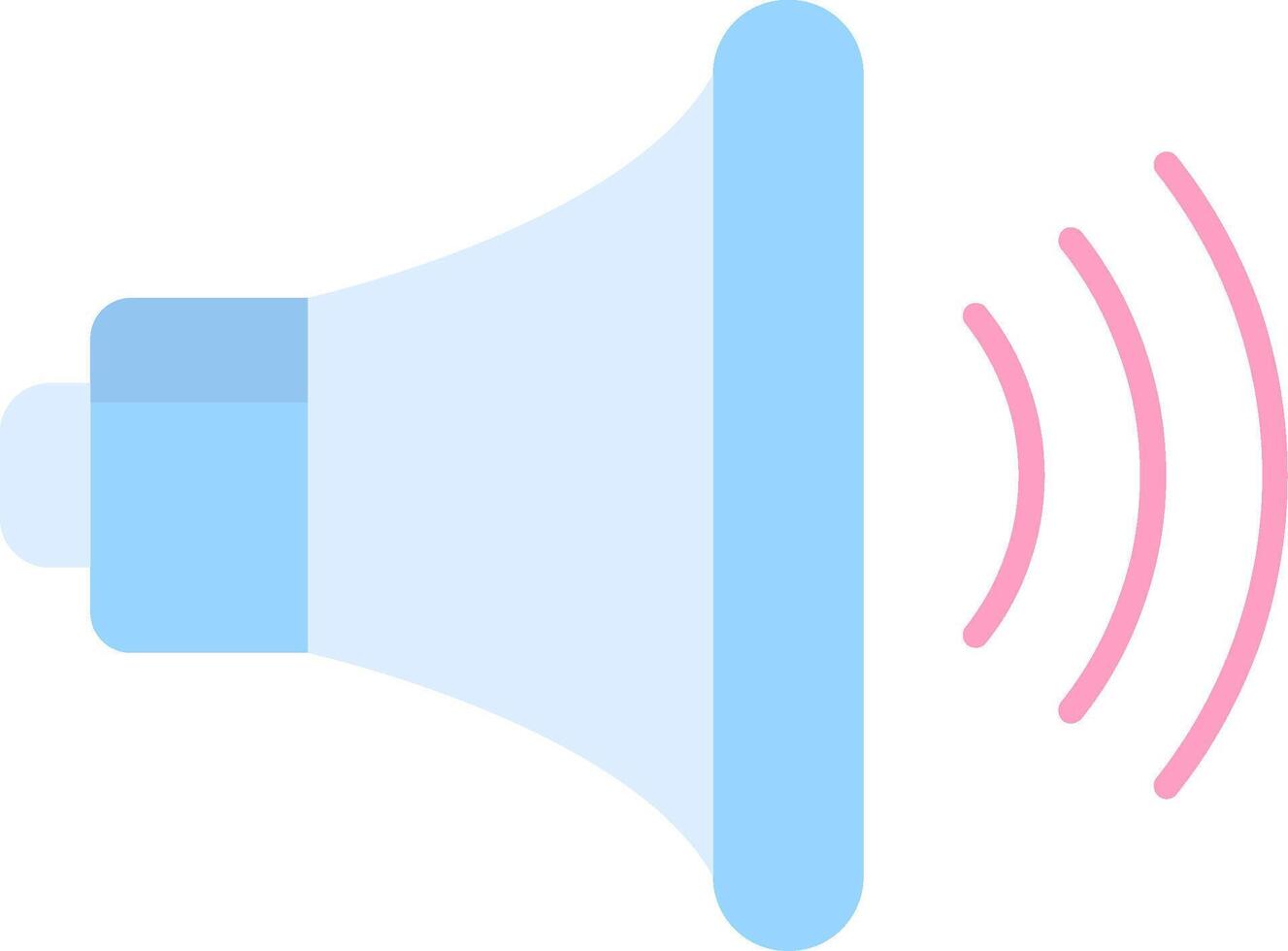 volume up Flat Light Icon vector