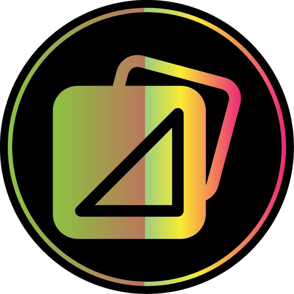 Image white balance Glyph Due Color Icon vector