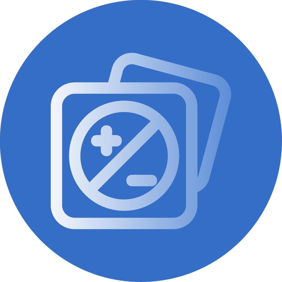 Image brightness Gradient Line Circle Icon vector