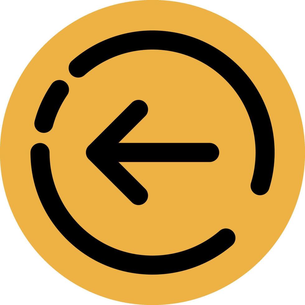 Right arrow Skined Filled Icon vector