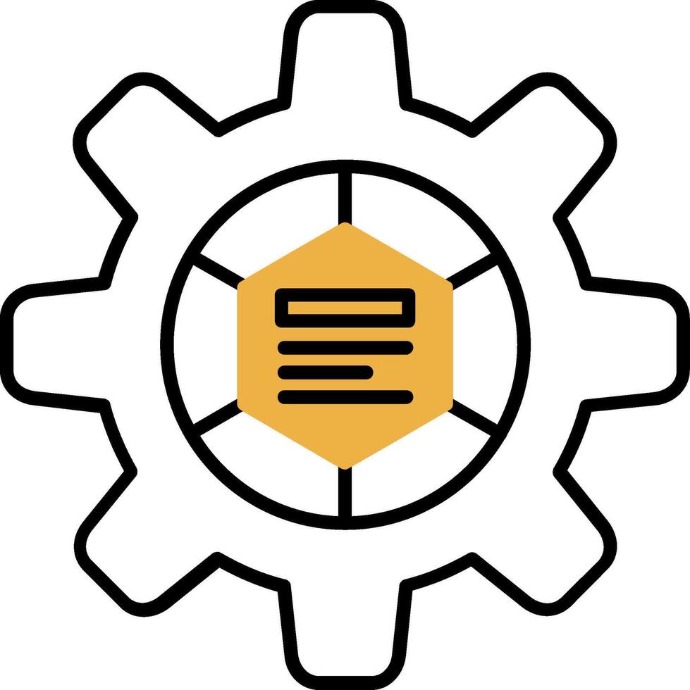 Infographic elements Skined Filled Icon vector