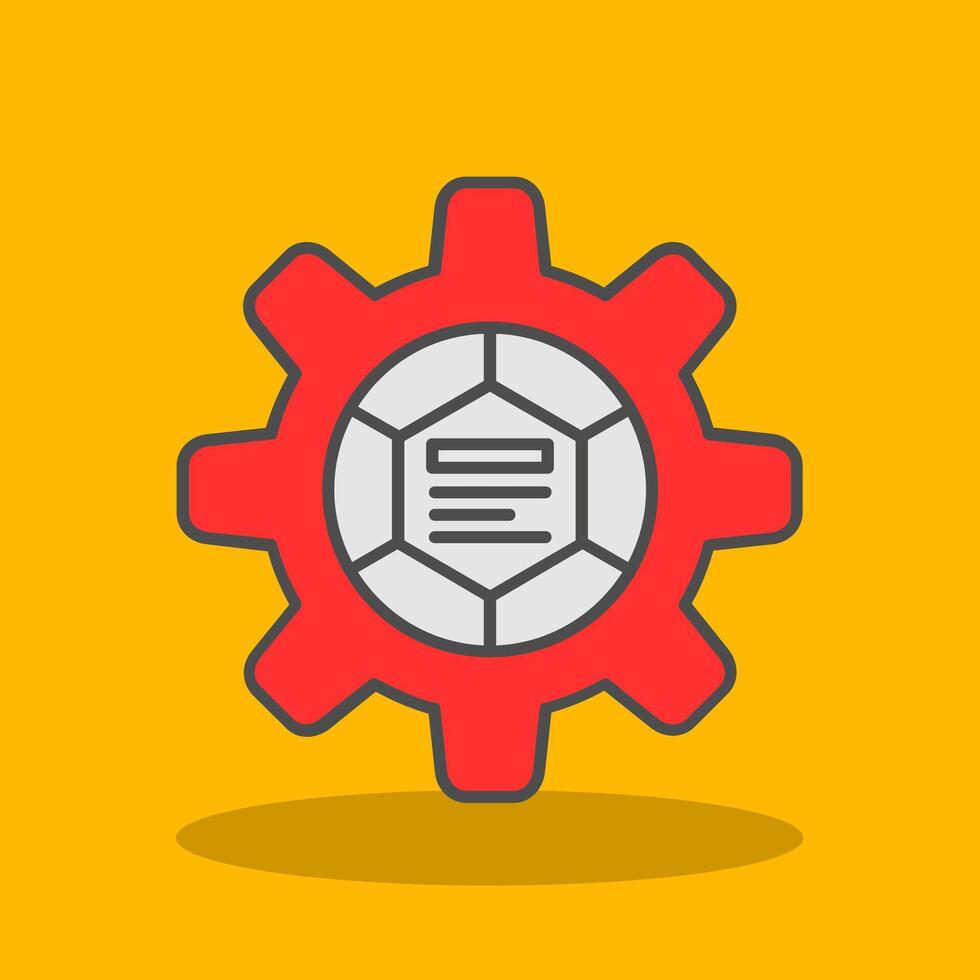Infographic elements Filled Shadow Icon vector