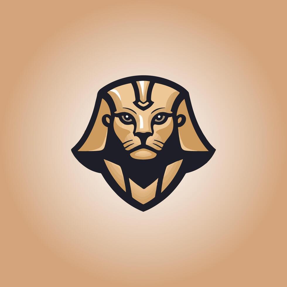 Logo Sphinx icon illustration vector