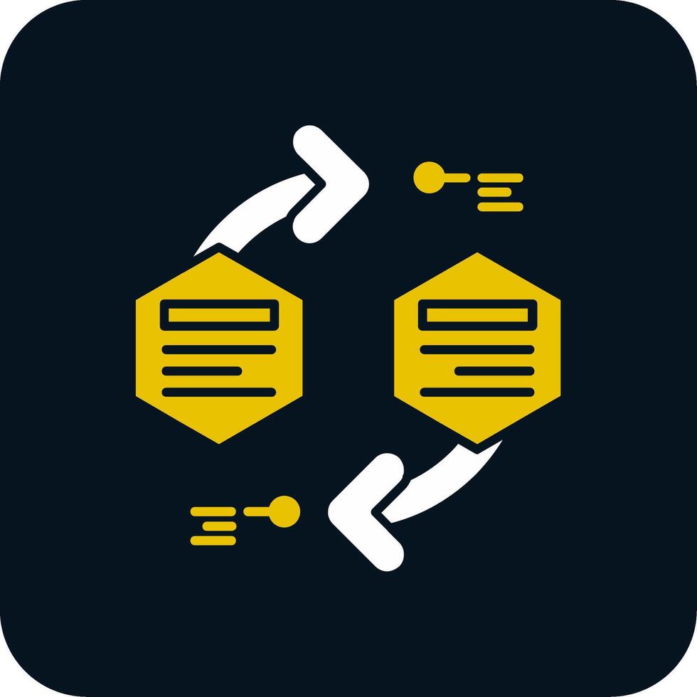 Infographic elements Glyph Two Color Icon vector