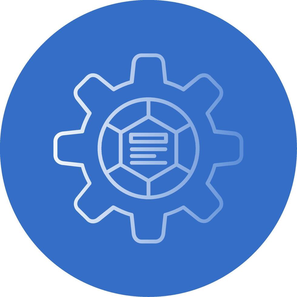 Infographic elements Gradient Line Circle Icon vector