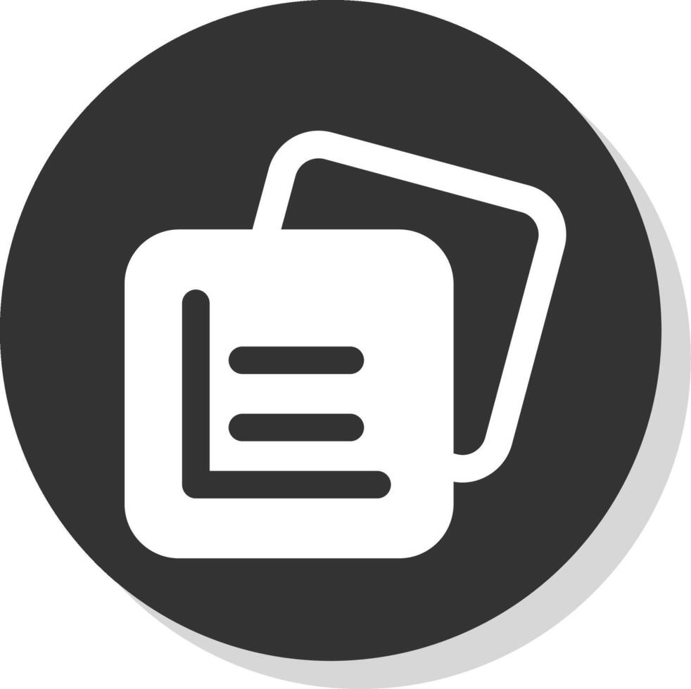 Grid rules Glyph Grey Circle Icon vector