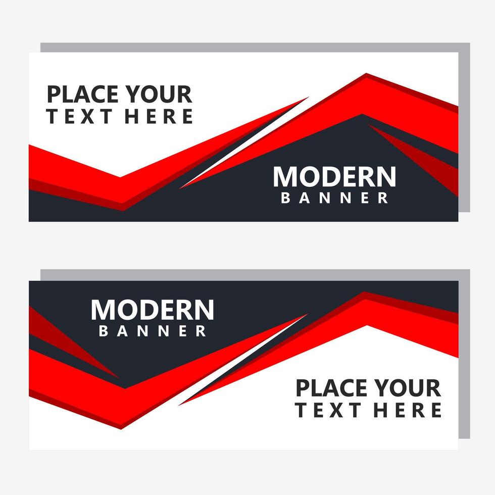 modern trendy geometric graphic banner design vector