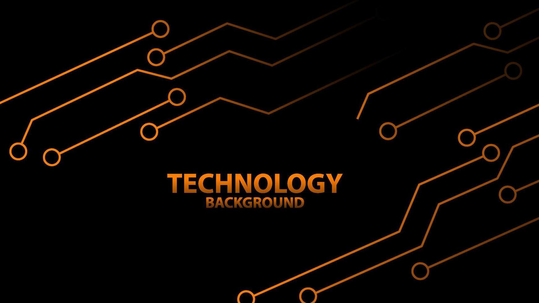 Electronic Technology Circuit Board background vector