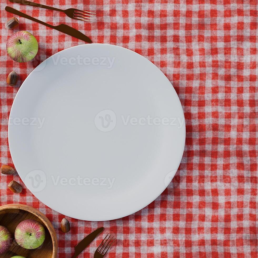 Flat lay background for product placement food related photo