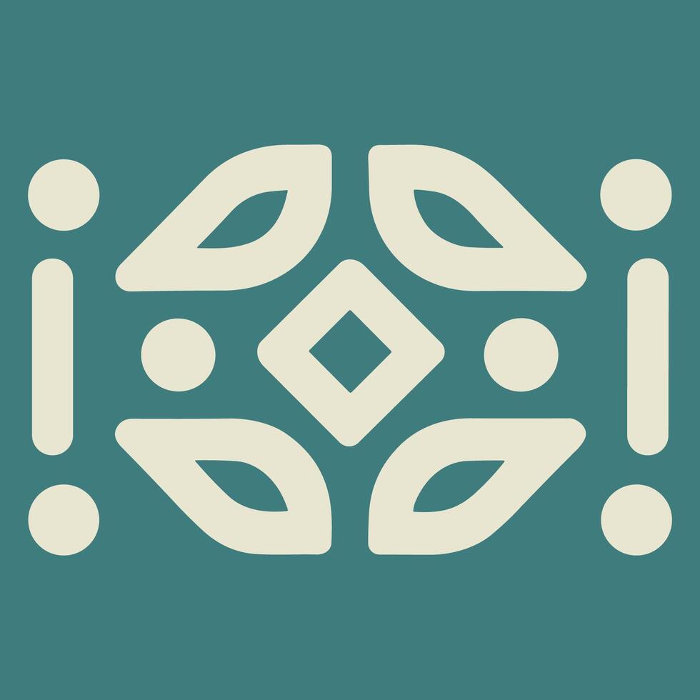 Seamless geometric pattern for textile vector