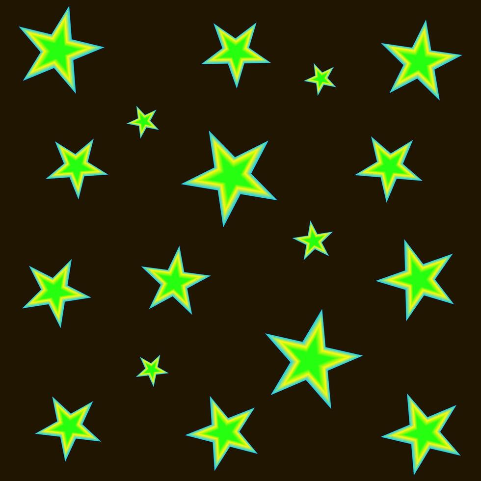 Bright stars on a black background. festive abstraction. Background. vector