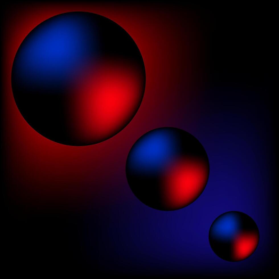 Modern abstract 3D circle geometric background vector