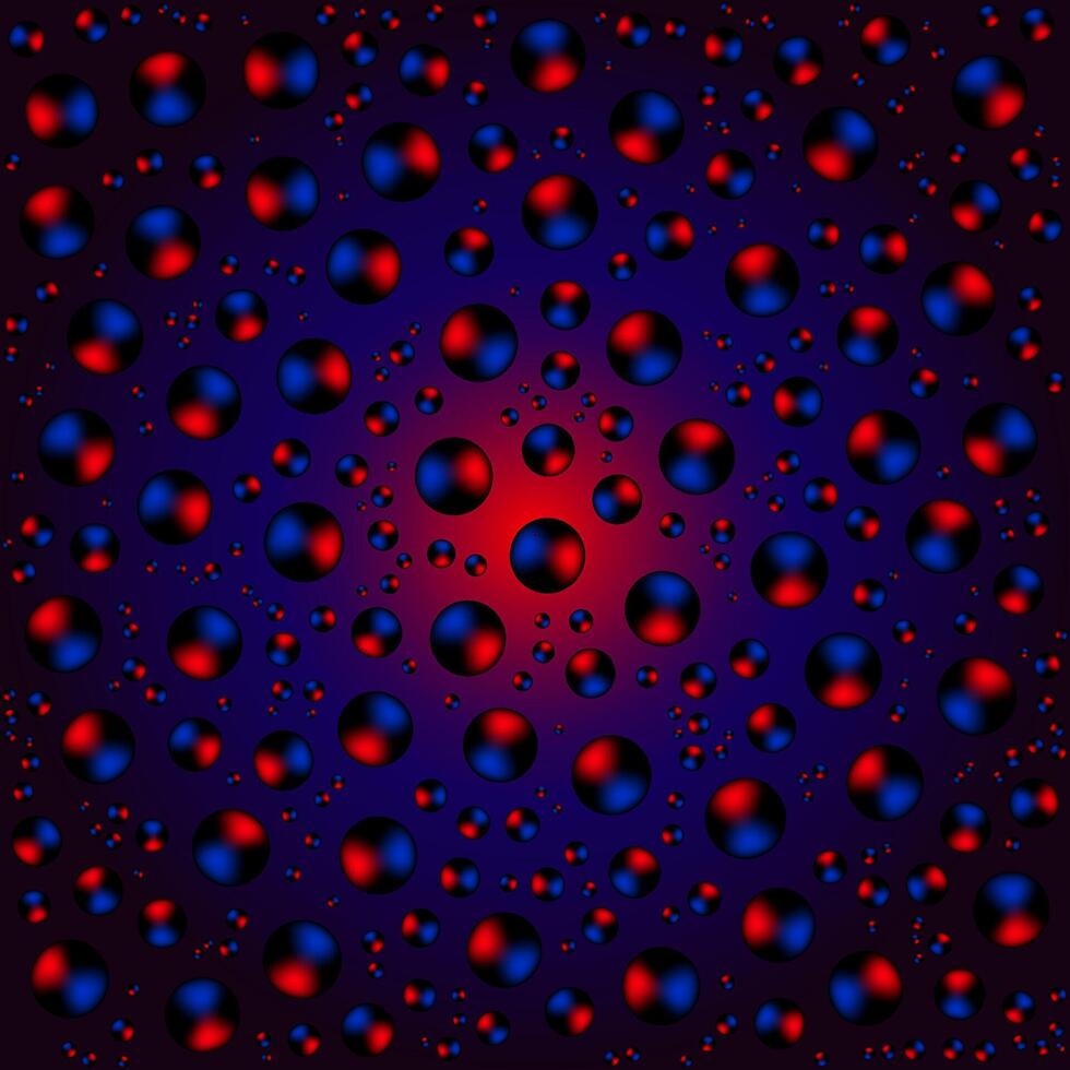 Vector pattern with abstract shapes. Abstract background. Trendy hipster print. Modern stylish texture. Repeating geometric tiles with circles