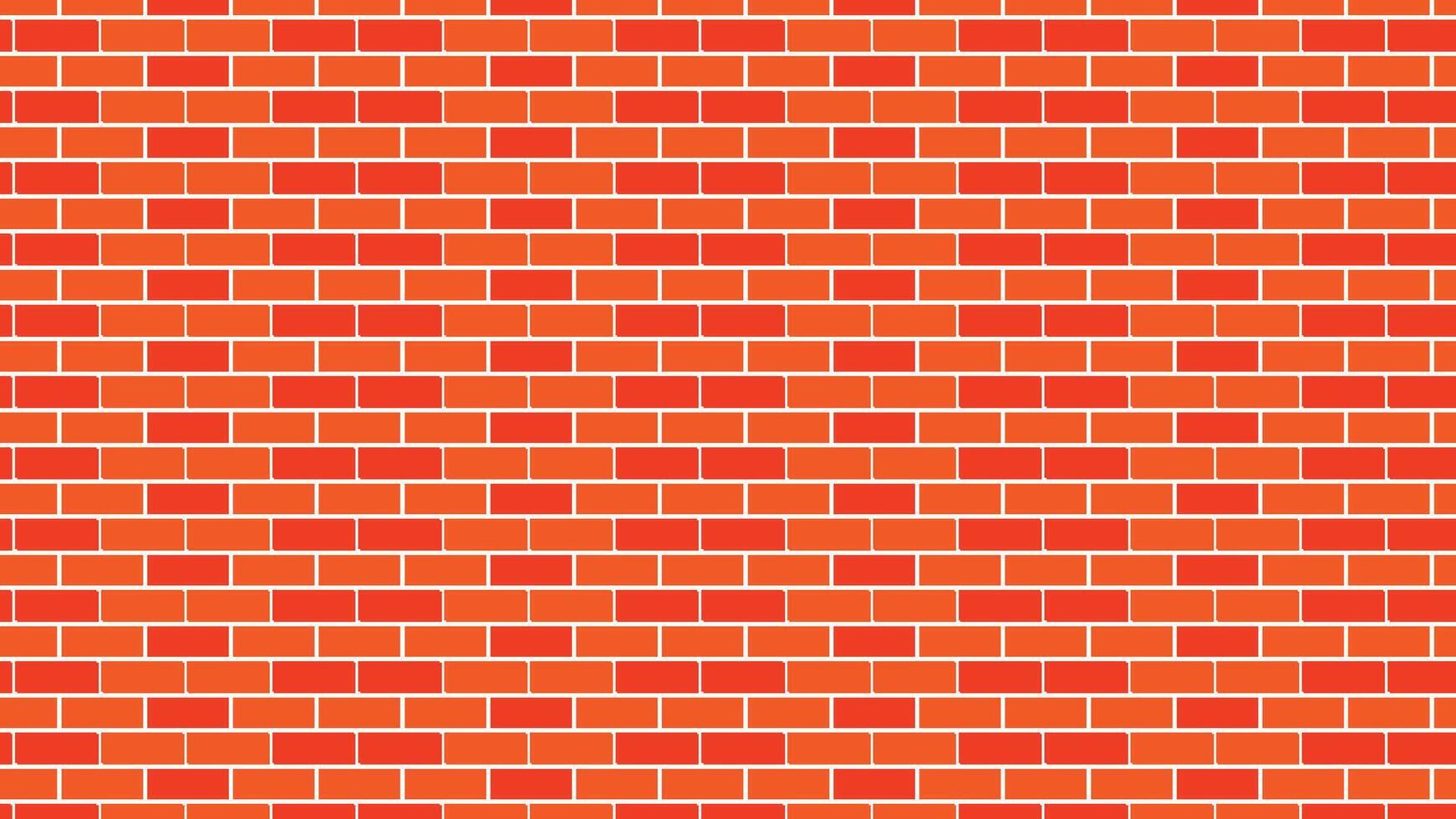 brick wall texture seamless vector pattern