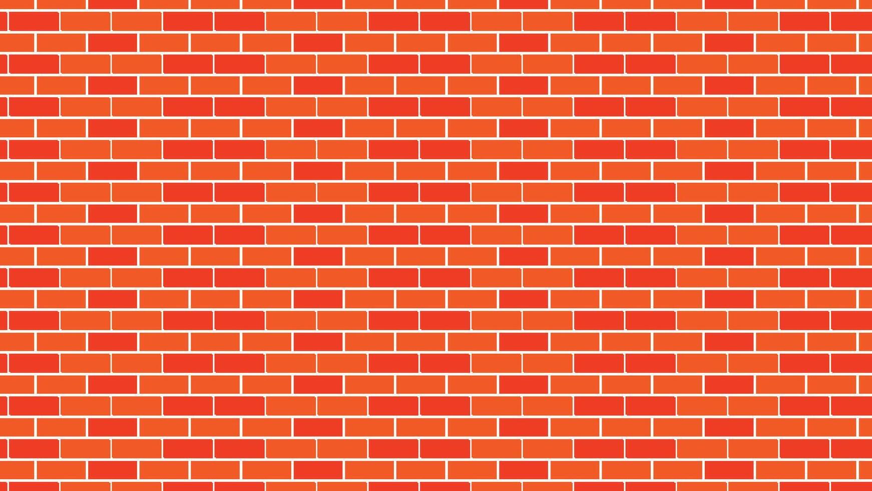 brick wall texture seamless vector pattern