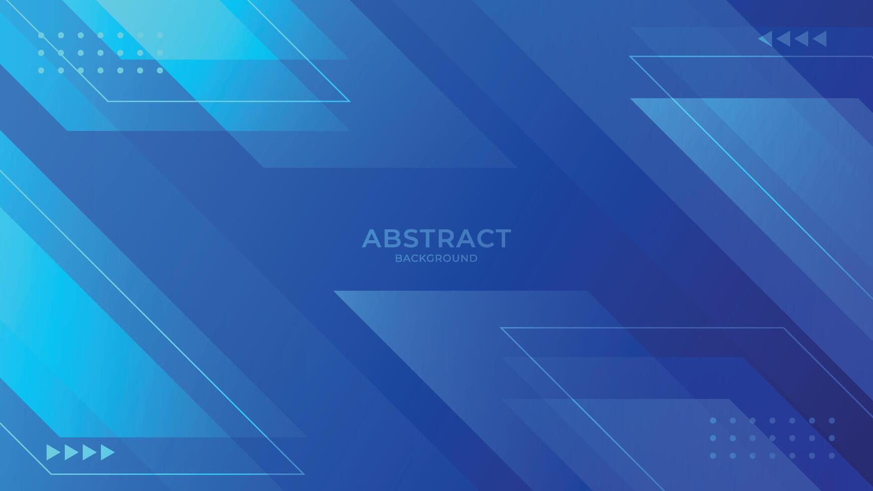 Abstract Blue Technology Background vector