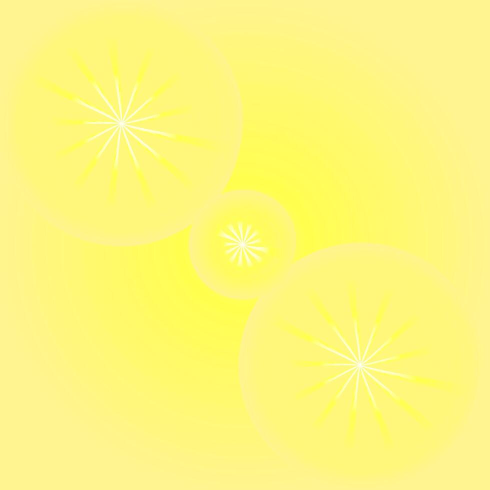 star twinkling, sun light flickering, sun rays, shine on a yellow background, element for design vector