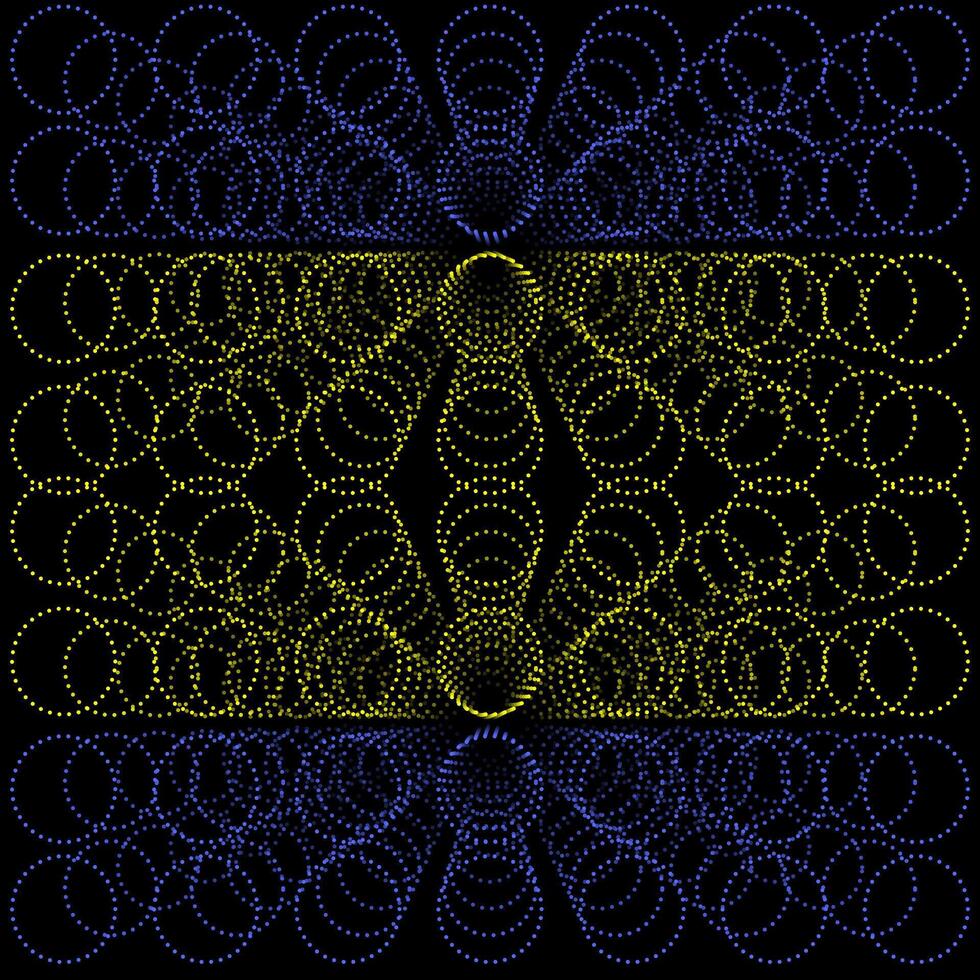 3D rendering of abstraction with 3D surreal sculpture in spherical organic curve, circles, for design, element for design, abstraction, rings vector