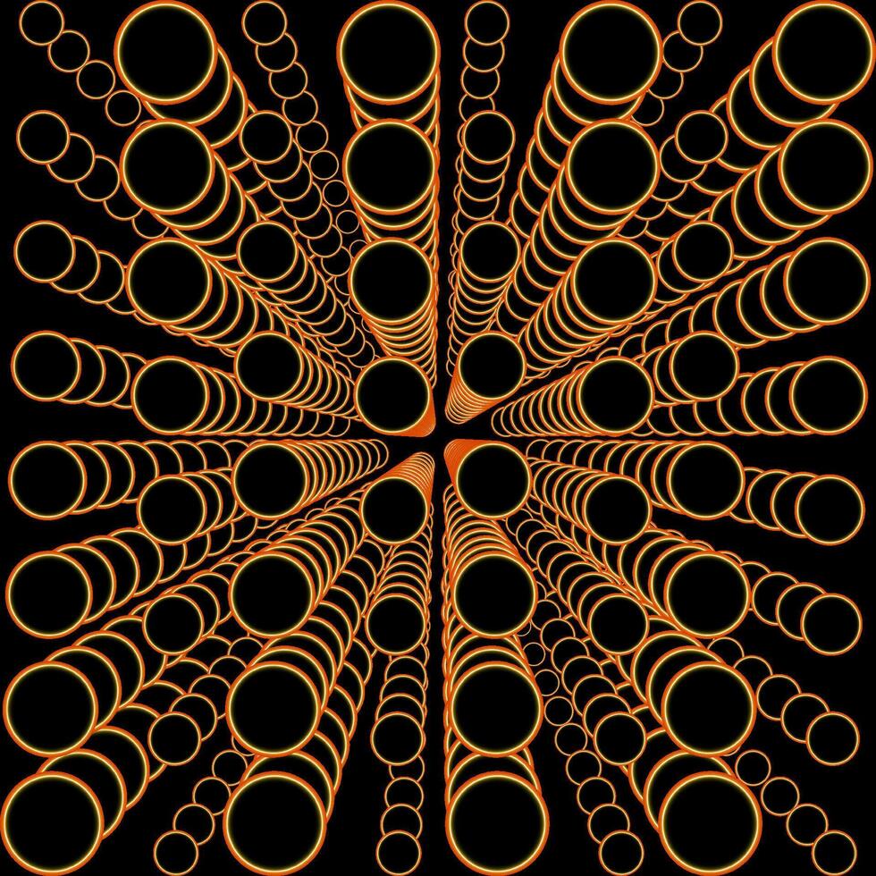 3D rendering of abstraction with 3D surreal sculpture in spherical organic curve, circles, for design, element for design, abstraction, rings vector