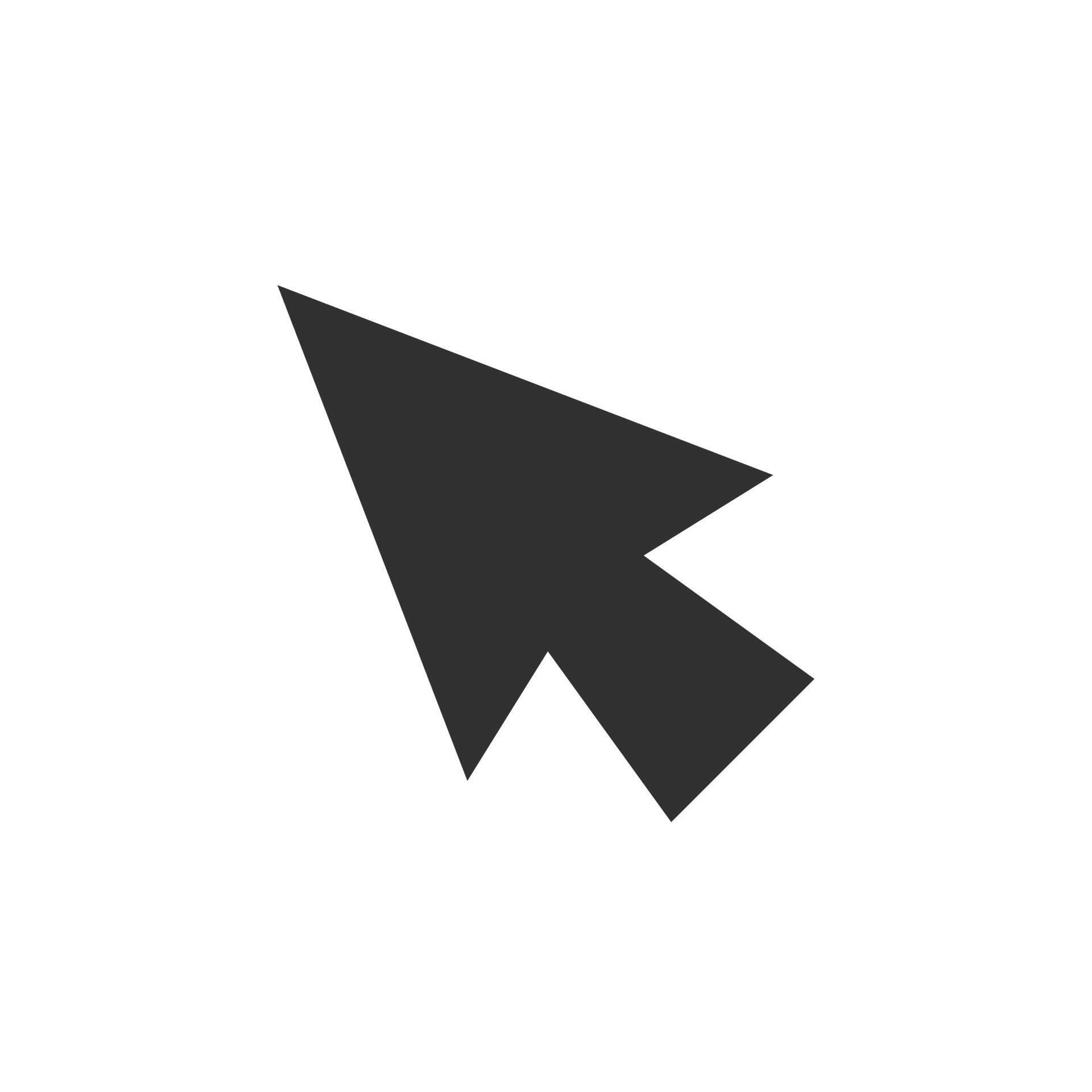 Computer mouse click pointer cursor arrow flat icon 41877975 Vector Art ...