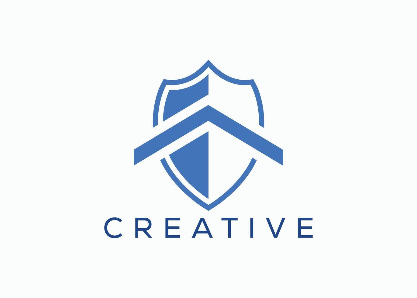 Creative and minimal Shield home logo vector template. Security home. Protect House. Home safety
