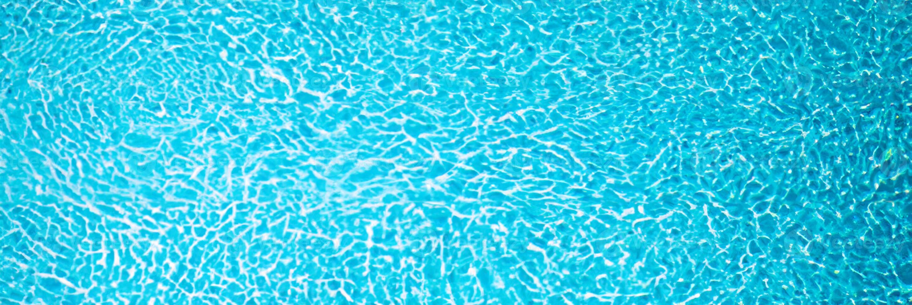 Header or background, top view of a swimming pool. photo
