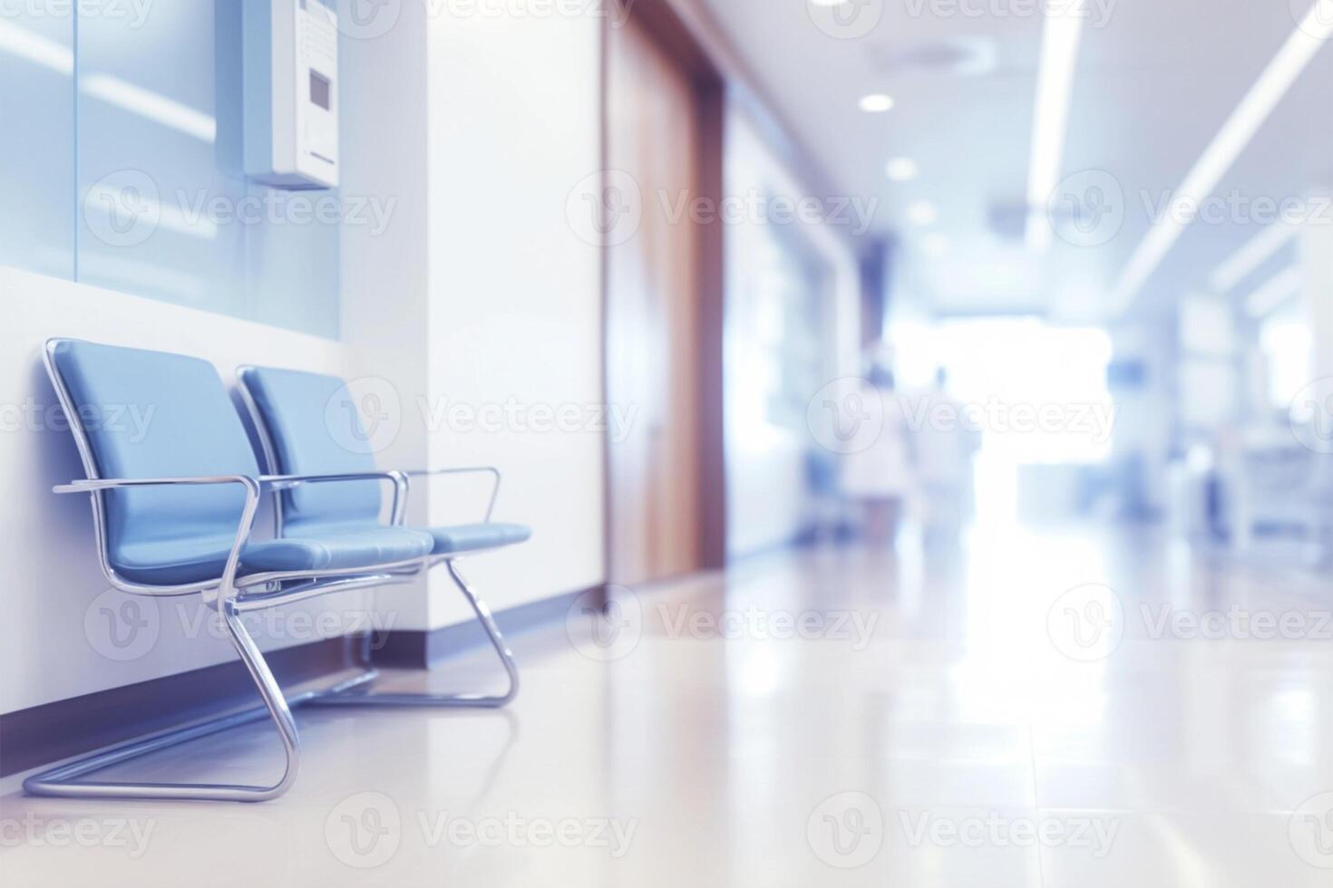 AI generated view Vague Medical Horizon Stock Photo Perfection, medical background blur