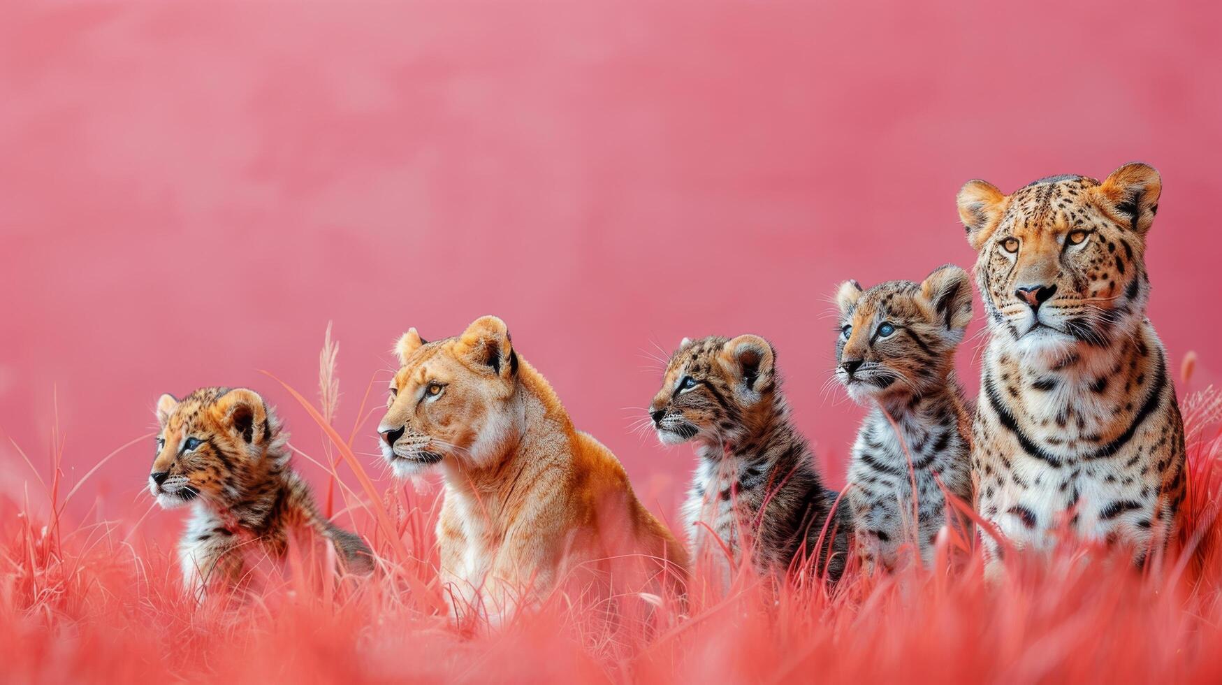 ai generado grande leopardo en pie siguiente a pared foto