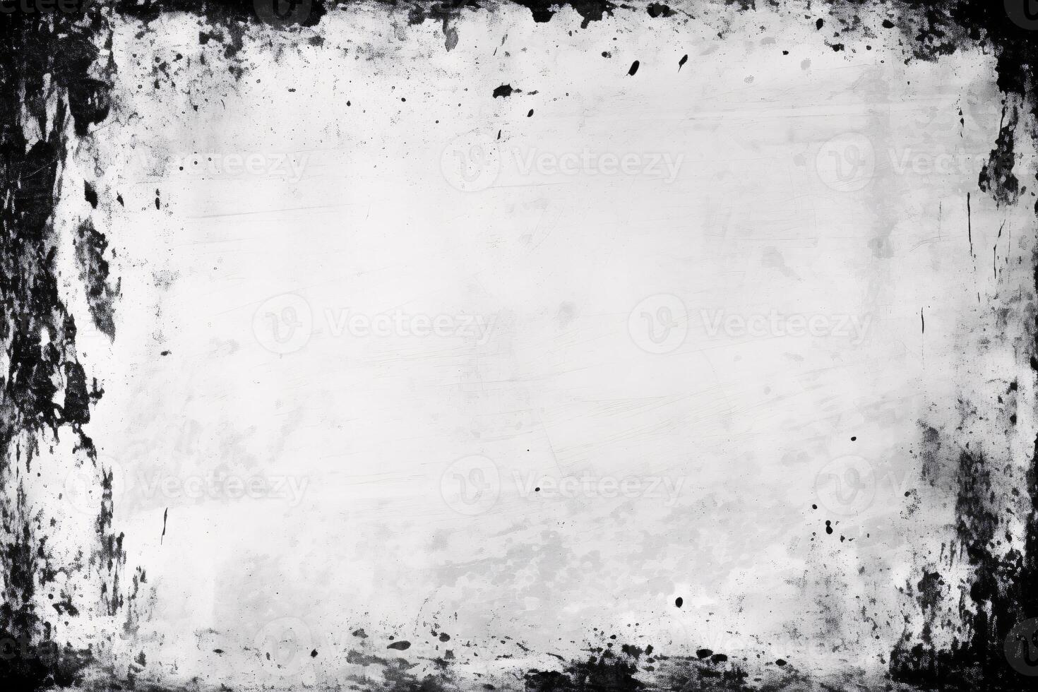 AI generated Grunge black and white Texture background, Abstract Ink Texture Border, Rusty Texture Background, Grunge Texture Background, AI Generative photo