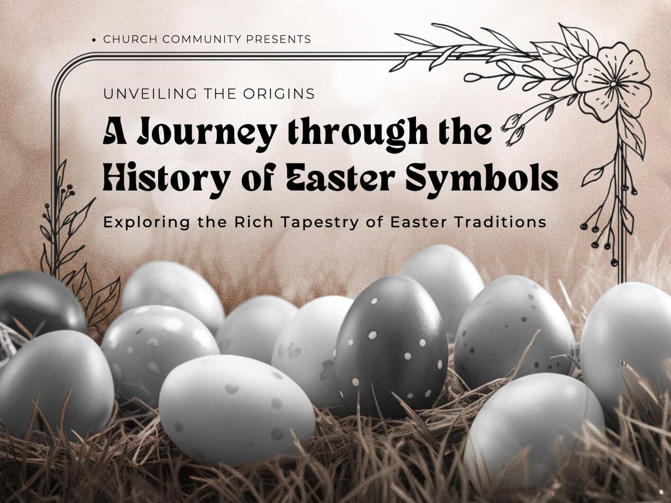 A Journey through the History of Easter Symbols Presentation Template