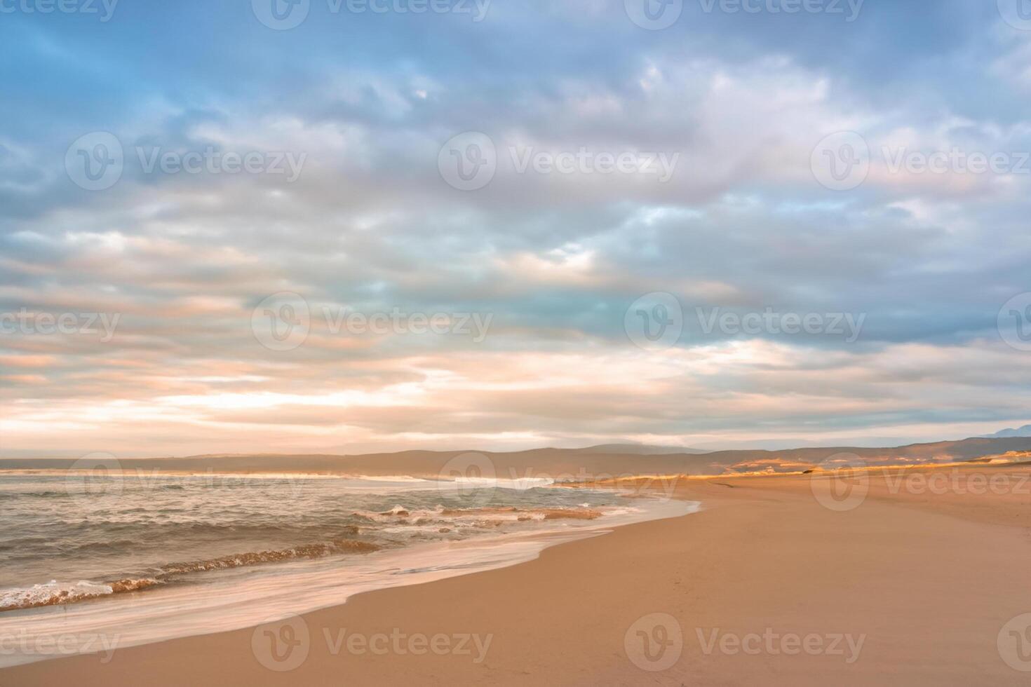 Golden Hour Serenity, Plettenberg Bay's Coastal Beauty. photo