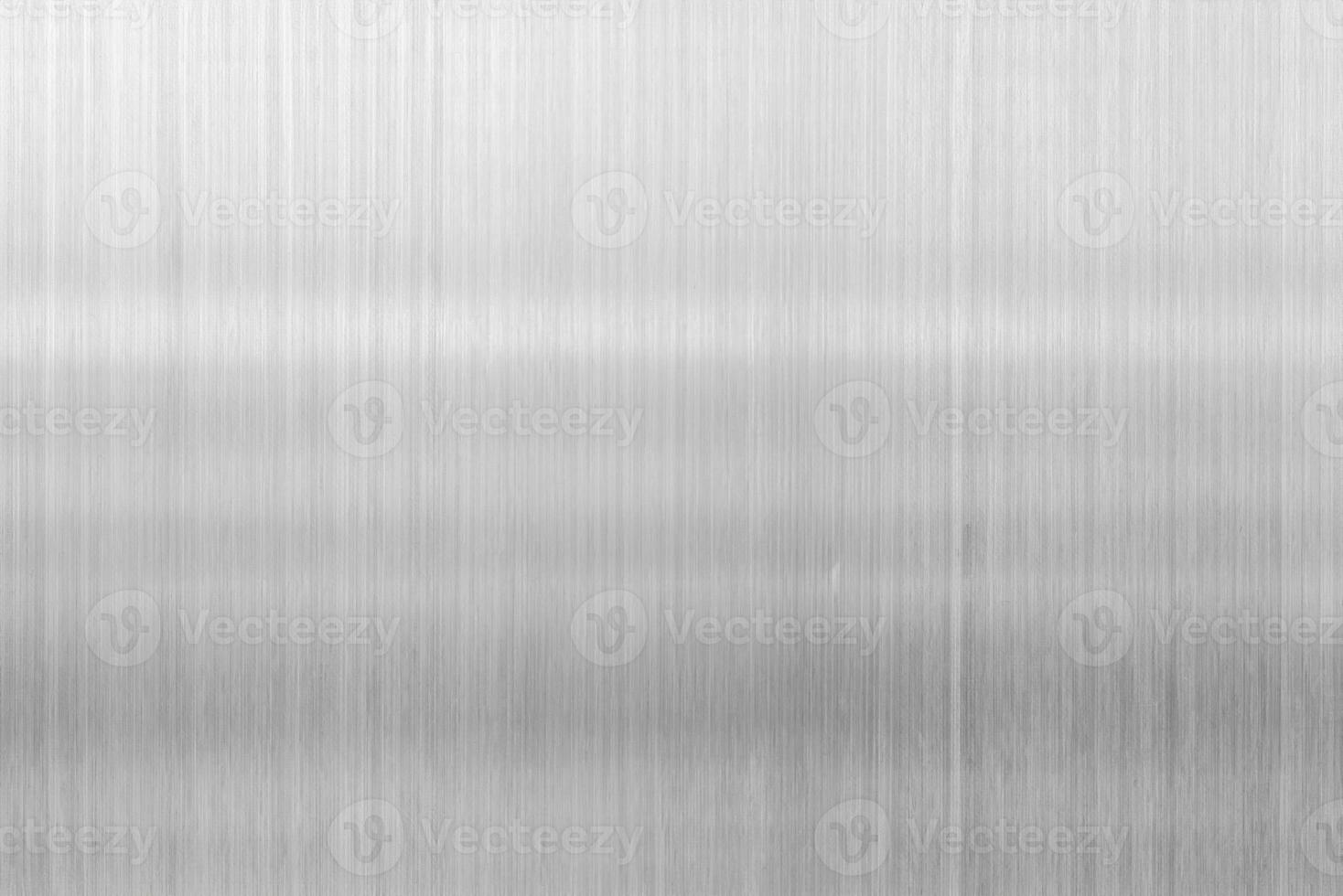 Abstract Metallic Texture, Brushed Steel Plate Background. photo