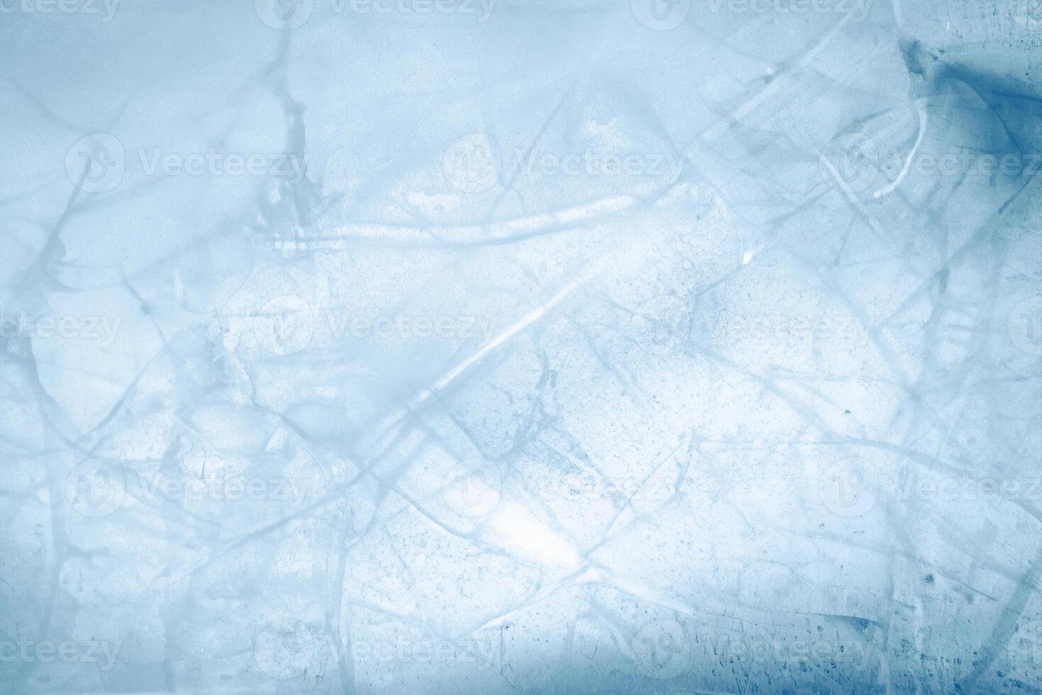 Frozen Fractals, Cracked Blue Ice Texture photo