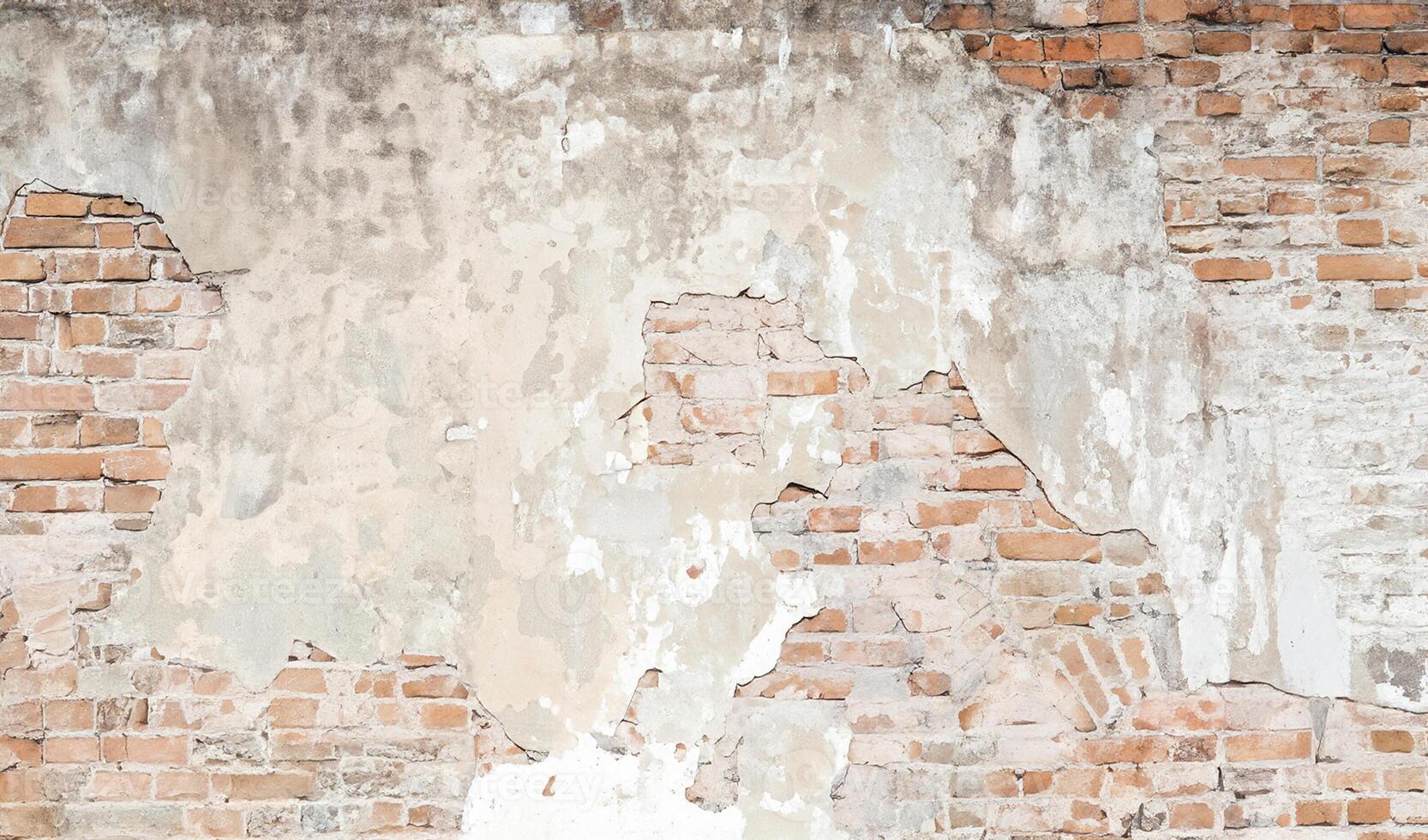 Clásico ladrillo pared textura, Envejecido antecedentes para diseño inspiración. foto