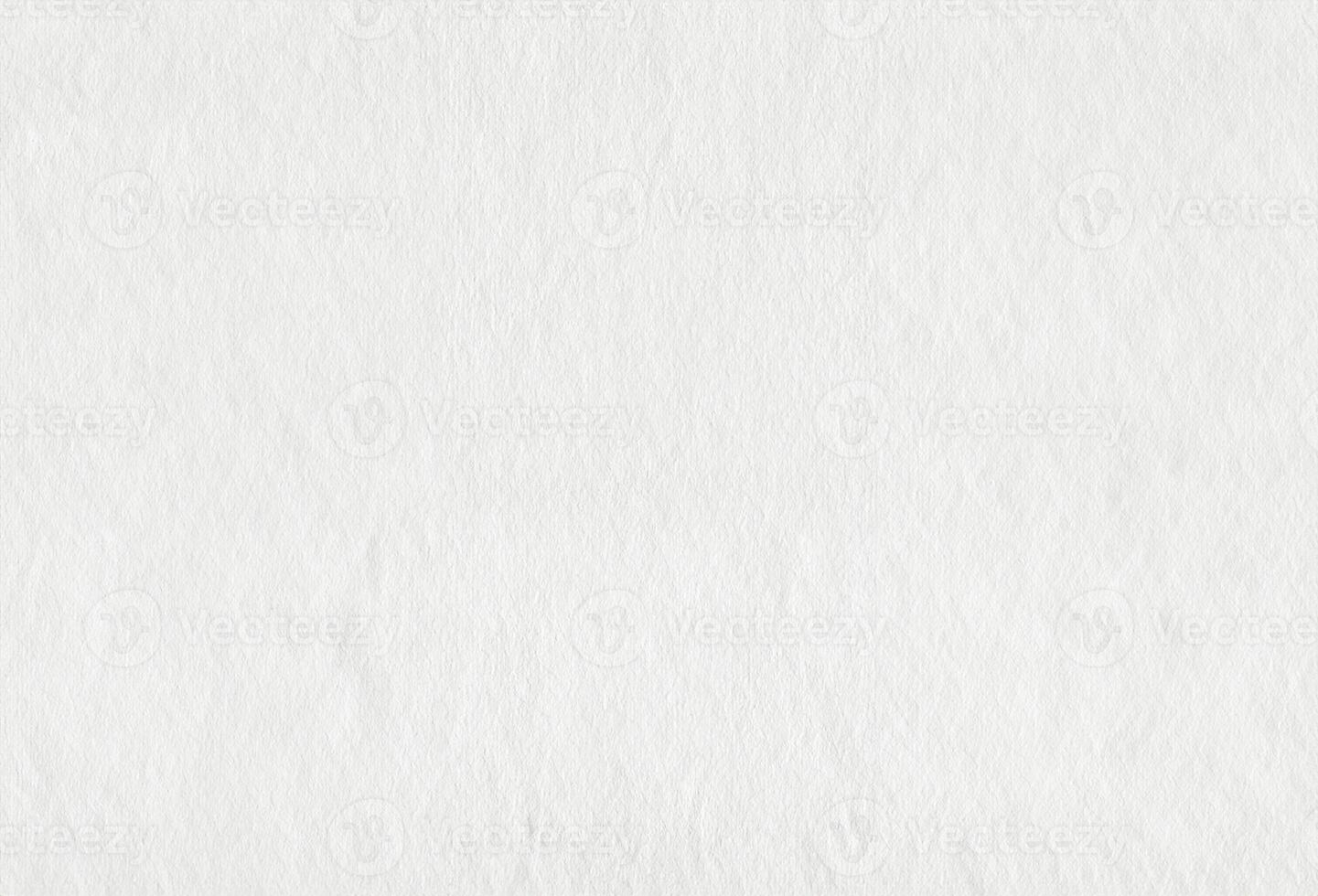 Highly Detailed Background, Rough White Watercolor Paper Sheet Texture. photo