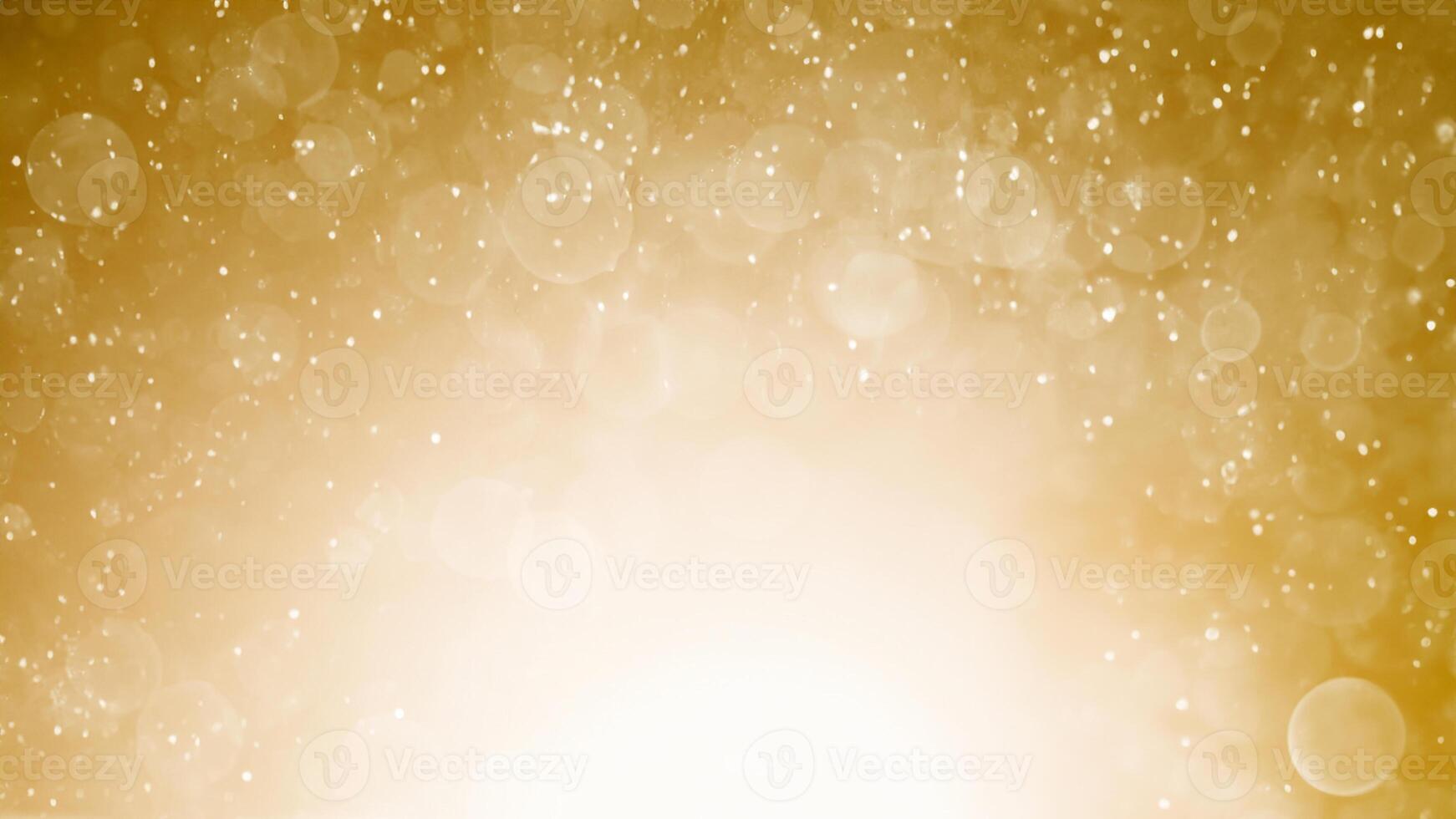 Golden Bokeh Bliss, Abstract Gradient Background photo