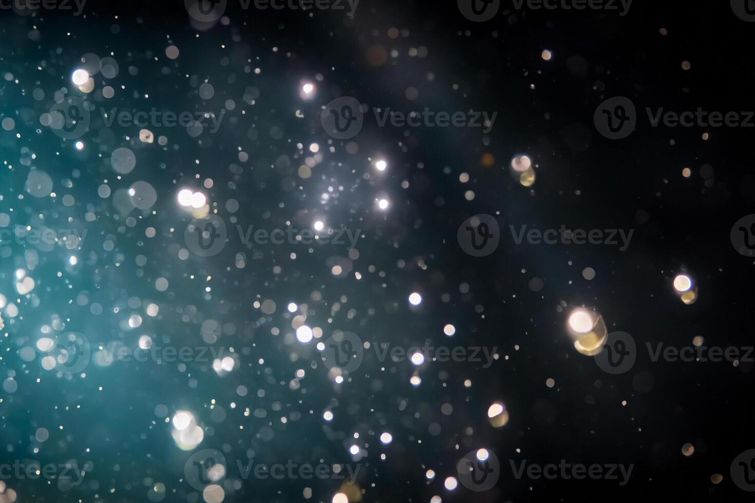 Mesmerizing Abstract Glitter Bokeh, Sparkling Beauty in Focus. photo