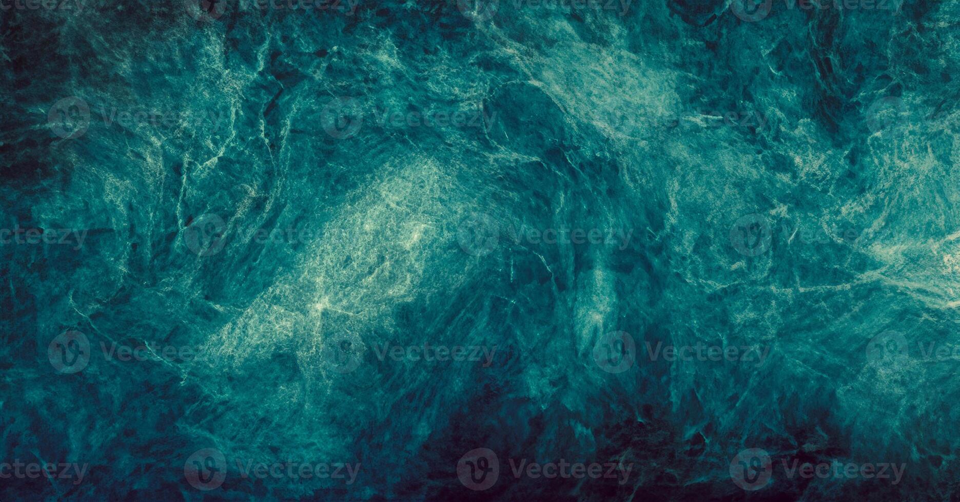 Aqua Dreams, Abstract Watercolor Background in Teal, Blue, and Green Tones with Liquid Fluid Texture for Banner and Design photo