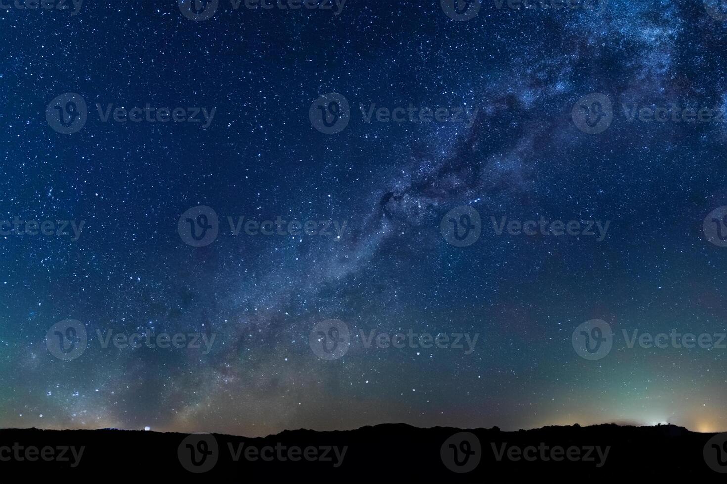 Wonderful starry sky. photo