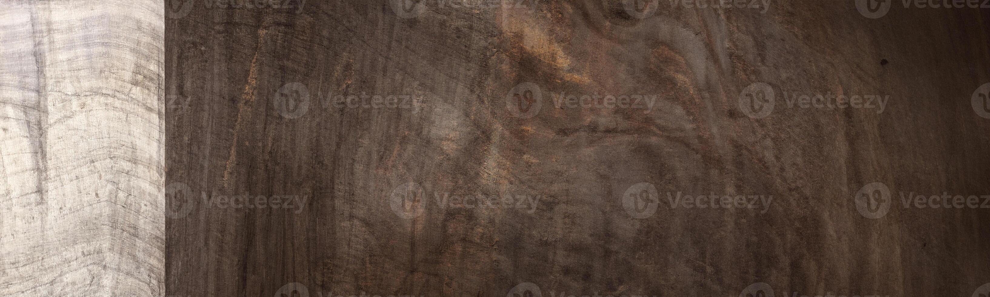 Natural Elegance, Dark Brown Wooden Texture Background for Wallpaper Design photo