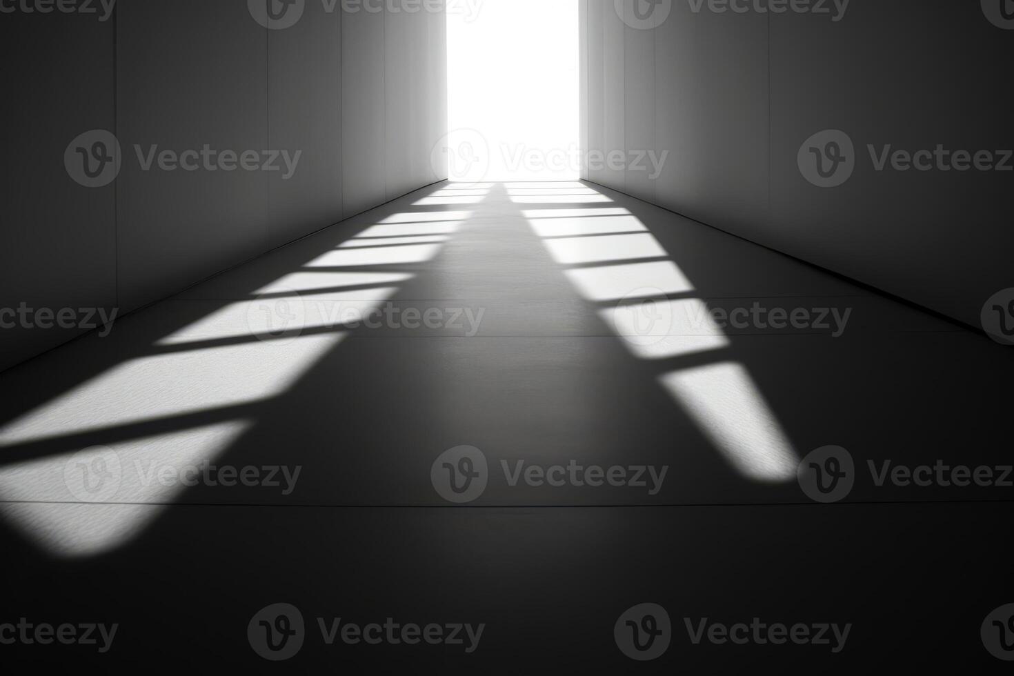 AI generated A visual metaphor of light and shadow symbolizing the interplay of opposing forces. Generative AI photo