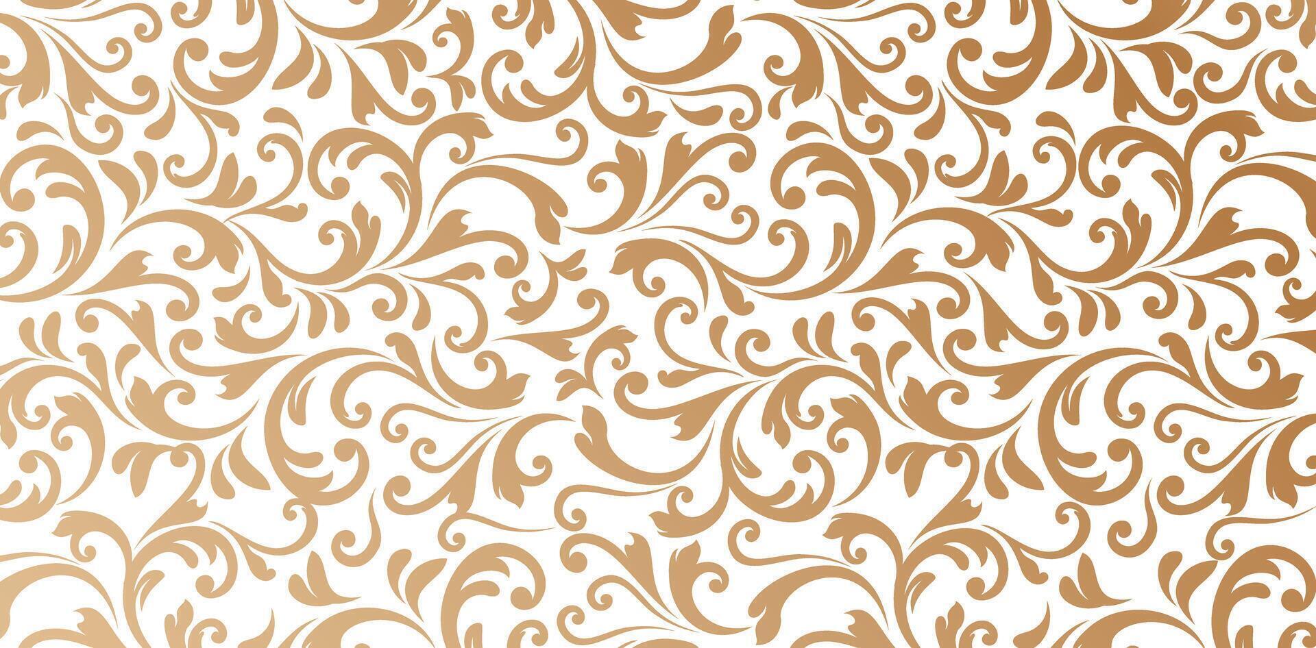 Vector illustration damask seamless pattern elements. Elegant luxury texture for wallpapers, backgrounds and page fill, Fashionable modern wallpaper or textiles, books cover prints, Digital interfaces