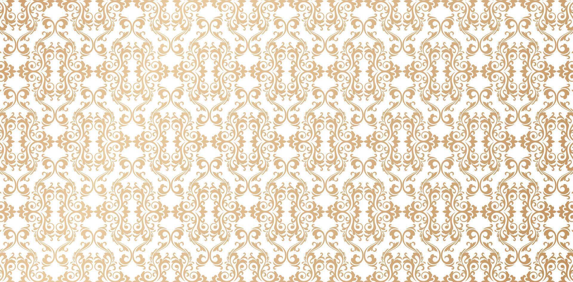 seamless knitted patterns with golden ornaments, traditional oriental ornaments classic vector illustration for Fashionable modern wallpaper or textiles, books cover, Digital interfaces, print designs