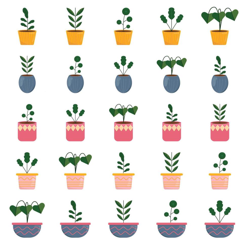 illustration of plant pack vector